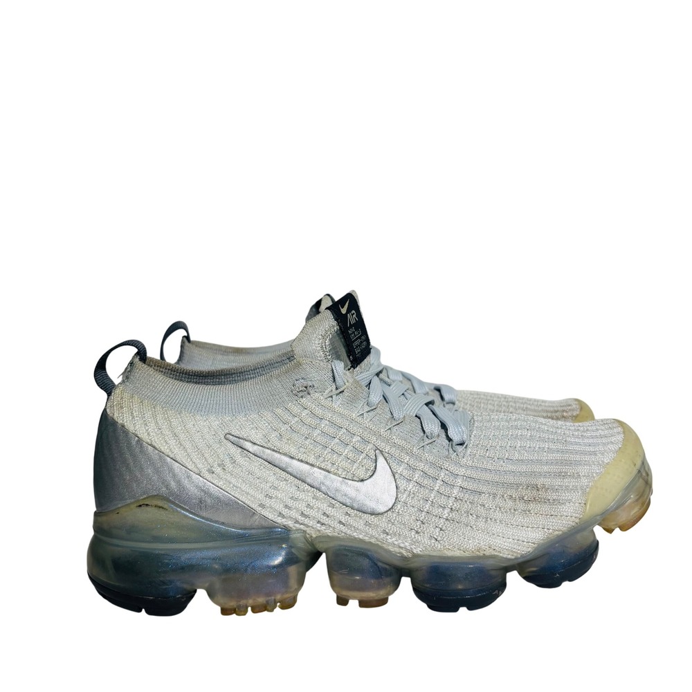 Nike Air VaporMax Flyknit 3 Pure Platinum 2019 AJ6910-100 Women's‎ Sz 7